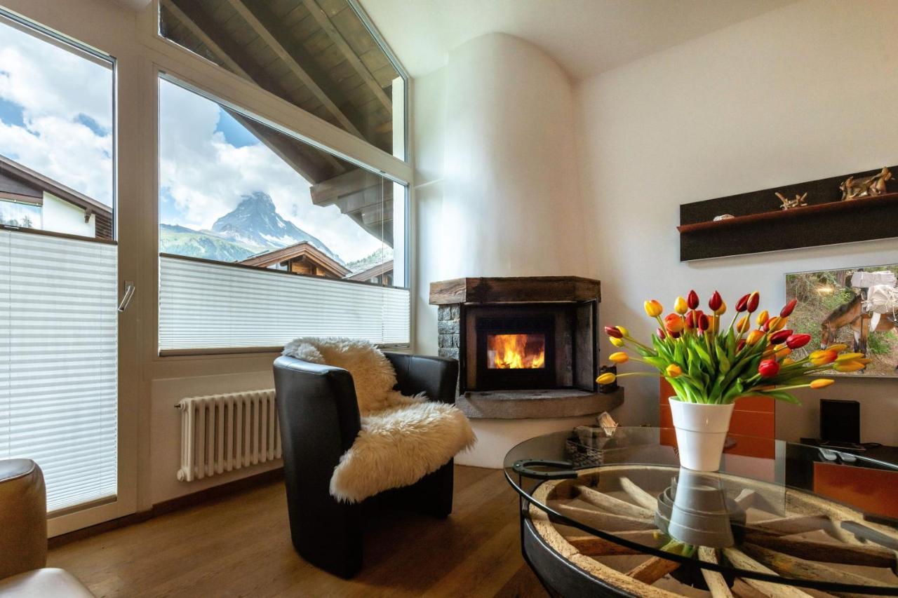 Ferienwohnung Haus Mia Zermatt Esterno foto