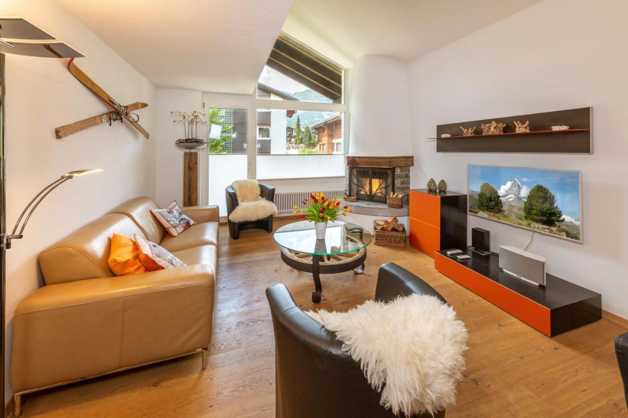 Ferienwohnung Haus Mia Zermatt Esterno foto