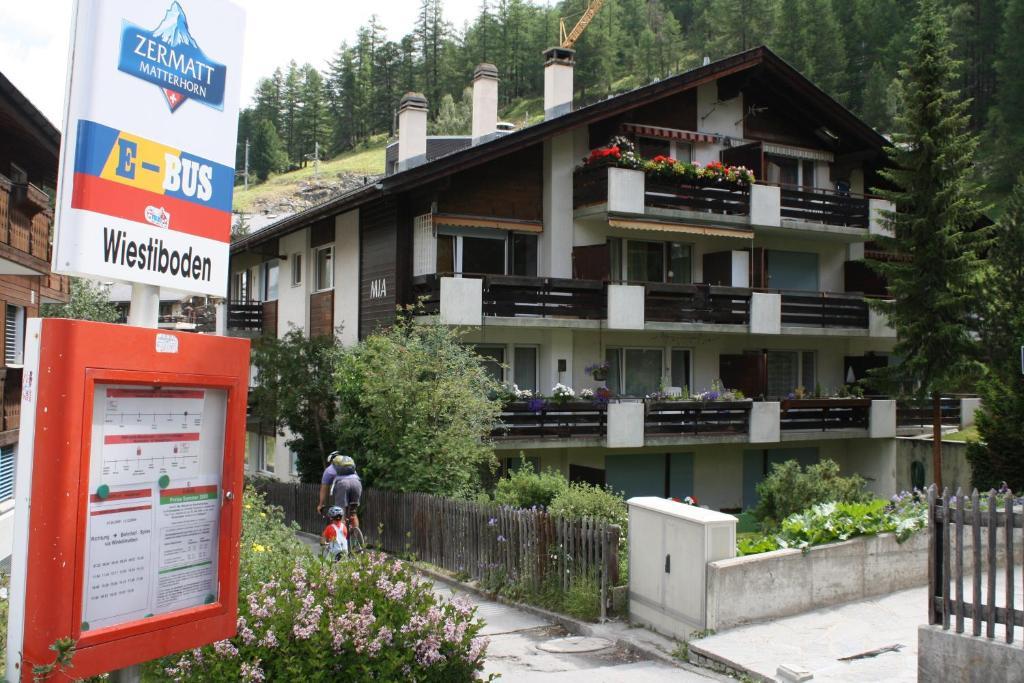 Ferienwohnung Haus Mia Zermatt Esterno foto